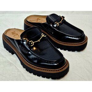 Sam Edelman Women's Lennon Lug Sole Mules Shoes Size 6